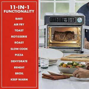 Top-Selling Emeril Lagasse Extra Large French Door Air-Fryer <b>Toaster</b> Oven Available For sales - Product Image 2