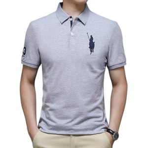 Mode décontracté été nouveau Design hommes Polo t-shirt hommes col roulé Polo à manches courtes Polo chemise nouveaux vêtements Golf PoloTshirt - Product Image 3