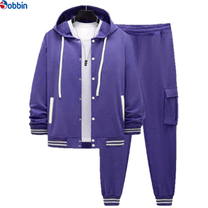 Conjunto Deportivo Unisex de Moda Otoño-Invierno, Nuevo Chándal Universitario para Hombre, Chaqueta de Béisbol Personalizada, Pantalones de Trabajo, Conjunto Moderno - Product Image 3