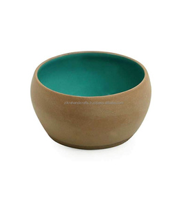 Rough Ceramic Soup Bowl Small Design Multi Color Cheap Salad Noodle Style Hand Painted Home Decor Serving Bowls Gift Set - Product Image 1