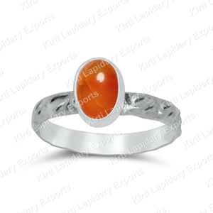 Bague en pierres précieuses assorties, faite à la main, en laiton plaqué argent, vente en gros, bague en pierres précieuses, Jaipur Inde, faible MOQ 2 pièces - Product Image 5
