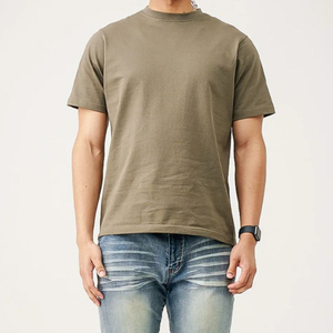 Newe, camiseta orgánica personalizada de alta calidad, camiseta de manga corta para hombres, camisetas de algodón de cáñamo, camiseta ajustada sólida, camiseta de verano para hombres - Product Image 4