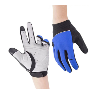 Guantes de ciclismo transpirables para esquí al aire libre y pesca-Diseño de pantalla táctil antipilling Par de bajo precio - Product Image 2