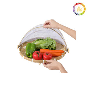 Cesta de bambú de bajo costo con cubierta de red, proveedor a granel al por mayor, Exportación de fábrica de Vietnam, Grado superior consistente - Product Image 6