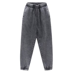 กางเกงจ็อกเกอร์สตรีสีดำวินเทจล่าสุด สไตล์สตรีทแวร์ ฮิปฮอป กอธิค ลำลอง ขายส่ง รับทำโลโก้ กางเกงขายาวผู้หญิง - Product Image 3