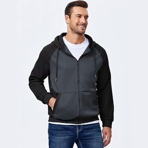 Wholesale Men Zipper Hoodies Custom Design Sportswear Gym Hoodie Fashion Wear OEM ODM Manufacturer - Product Image 5