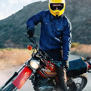 Captens OEM Custom Design Men's High Quality Eco-Friendly Button Front Denim <b>Jacket</b> Vintage Style <b>Straight</b> Streetwear Hip Hop - Product Image 5