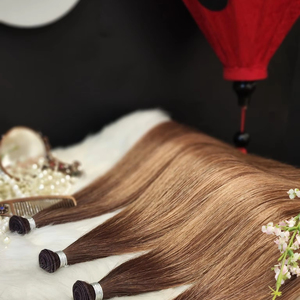 Extensions de cheveux humains vierges vietnamiens de qualité supérieure 100 % naturels, double trame machine, cuticules intactes, 100 g – Nouveauté 2025, Vente Flash - Product Image 1