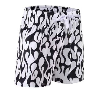 Pantalones cortos de baloncesto en blanco de algodón liso personalizados/pantalones cortos de baloncesto hechos con material completamente transpirable - Product Image 6