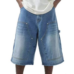 Personalizado su propio logotipo corto con bolsillos para hombres Casual transpirable verano ligero medio pantalones cortos para hombres - Product Image 3