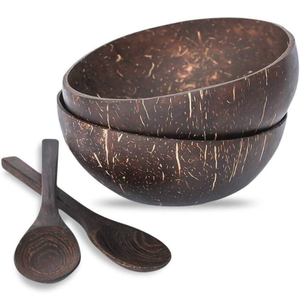 Export Standard with Laser Engraved Coconut Shell Bowl Provide in Large Quantity - Product Image 1