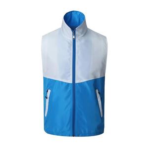 Top qualité haute qualité hommes printemps et automne mince décontracté sans manches gilet veste coupe-vent Sports de plein air veste - Product Image 2