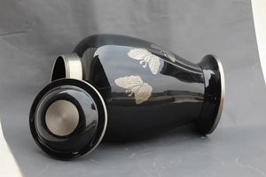 Urne de crémation papillon pour cendres adulte fait à la main pour cendres d'animaux de compagnie conteneur d'inhumation pour restes humains urne funéraire commémorative - Product Image 3