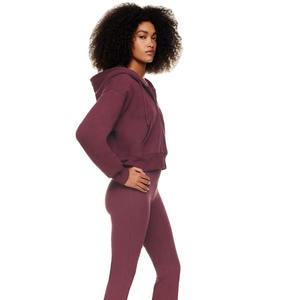 Precio Directo de Fábrica: Sudaderas con Capucha de Forro Polar para Mujer, Personalizadas, Manga Larga, con Logotipo Frontal, en Venta - Product Image 5