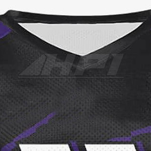Uniforme d'équipe personnalisé en tissu respirant, maillot de football américain sublimé sur mesure, vêtements de sport d'équipe, fabricant en gros - Product Image 6
