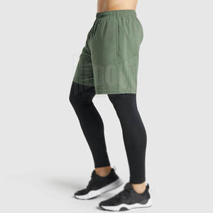 Leggings Deportivos para Hombre, Leggings de Fitness Hechos de Spandex/Nailon para Adultos, Color Personalizado - Product Image 4