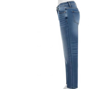 Jeans en denim imprimé à lavage clair, tissu en coton, finition douce, décontracté, pour tous les jours, vente en gros, approvisionnement en usine, exportation - Product Image 2