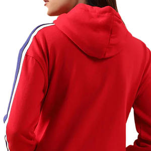 Sweat à capuche longue longueur 100% coton pour femmes Anti-boulochage Design respirant sur les bras Style Streetwear Col à capuche pour la saison hivernale - Product Image 5