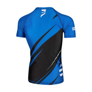Rashguard Green Hill approuvé IMMAF, anti-UV et protection UV, t-shirt de compression à manches courtes, UPF 50, nylon - Product Image 2