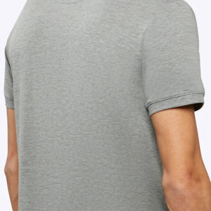 T-shirts manches courtes en coton respirant pour hommes, style décontracté d'été, grande taille, imprimés OEM compressés - Product Image 5