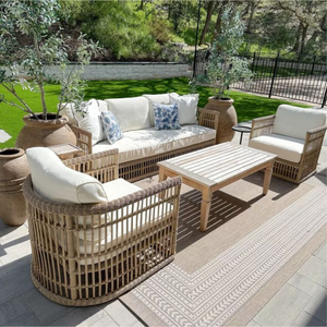 Sofá con marco de madera en forma de L minimalista de primera calidad, decoración moderna para el hogar con función convertible, OEM, ODM, Vietnam, 3 años de garantía - Product Image 3