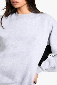 Sudadera de Algodón Informal sin Cordones para Mujer, con Logotipo de Lentejuelas Navideñas Personalizado, Diseño Cuadrado, Suministro ODM, Ropa Deportiva Informal - Product Image 6