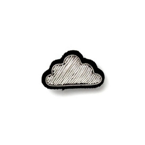 Broderie inde soie broche sur patch rainbowcloud broche badge patchs pour vêtements parches termoadhesivos para ropa pour vêtements - Product Image 4
