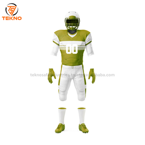 Uniforme de fútbol americano para hombre, de secado rápido, de alta calidad, jersey de equipo deportivo con pantalones, conjuntos para adultos, OEM - Product Image 3