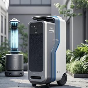 Robot Desinfectante con Tecnología Ultrasónica a Nivel Nanométrico, Esterilización UVC y por Plasma, Filtro HPA - Product Image 2