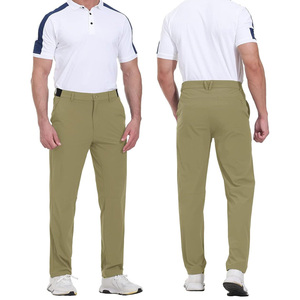 OEM Men's Breathable Four-Way Stretch <b>Spandex</b>/Polyester Golf <b>Pants</b> Custom Logo Design Eco-Friendly Anti-UV Sports Corporate Wear - Product Image 2
