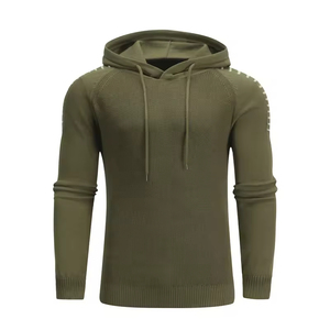 Hoodies Hommes Casual Chemise en tricot à capuche à manches longues Matériau doux Cordon de serrage réglable Disponible Plusieurs couleurs MUKKA SPORTRS - Product Image 5
