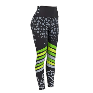 Leggings de Yoga para Mujer de Secado Rápido, Diseño Nuevo, Alta Calidad, Cintura Alta con Cordón, Ecológicos, Transpirables, Diseño de Color Único, Venta al Por Mayor - Product Image 4