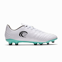 Chaussures de football en gazon synthétique chinoises personnalisables et abordables pour hommes, idéales pour l'entraînement et le futsal