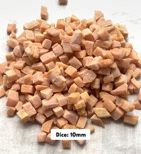 มันฝรั่งหวานแช่แข็งเนื้อสีเหลืองหั่นบางๆผักเวียดนามรูปร่างแบบกำหนดเองมีรากพืชเกรดอาหารที่สะอาด - Product Image 4