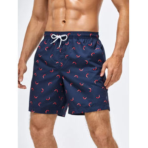 Mens Double <b>Layer</b> Shorts Anti-Print Loose Fit Plus Size Casual Summer Shorts High Quality Wholesale - Product Image 2