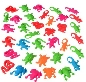 jumbo Reptile Animal Figures Children Plastic Toys Set for Kids Gift and Toddler Education Realistic Reptile Toy Set