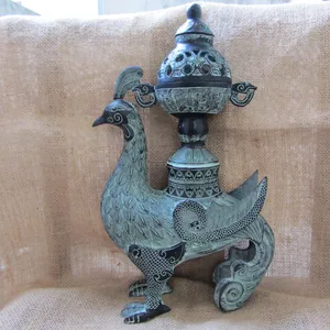 Quemador de Incienso Rústico de Latón Premium para Incienso Indio, Uso Religioso, Mejora el Ambiente con un Atractivo Tradicional y Moderno - Product Image 3