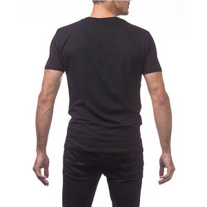 T-shirts de musculation pour hommes, extensibles dans les 4 sens, col en V, absorbant la sueur, prix abordable, t-shirt de gymnastique le plus vendu pour hommes - Product Image 5