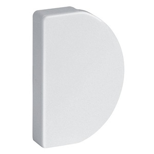 White Plastic 60 mm Balcony Door Handle by EDI for Blinds <b>Shades</b> & Shutters - Product Image 1