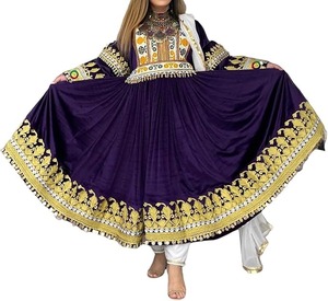 2025 El mejor material Vestido afgano Logotipo personalizado Encaje decorado ecológico Disponible Todos los colores Diseños Venta a precio razonable - Product Image 1