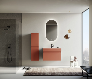 Luxury Lusso Vanity Cabinet with Drawer and <b>Acrylic</b> Countertop - Product Image 2