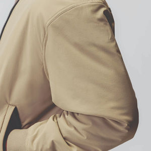 Blouson bombardier avec logo de taille personnalisée et écussons en chenille blousons bombardier Letterman confortables avec broderie pour le vol de baseball - Product Image 4