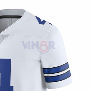 Maillot de football américain à séchage rapide de créateur cousu de la meilleure qualité, maillot de football américain léger et confortable, nouveauté - Product Image 3
