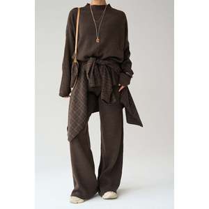 Coffee Melange <b>Knit</b> <b>Set</b> - Product Image 4