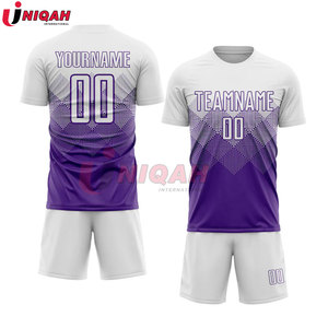 Hochwertiges Polyester Soccer Kit Benutzer definierte Logo Sublimation uniform für Erwachsene OEM Anpassbare Sets Low MOQ - Product Image 2