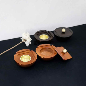 Tradebyd Premium Quality Elegant Wooden Bakhoor Holder Handmade Arabic Incense <b>Burner</b> Anti-Odour Meditation Relaxation - Product Image 2