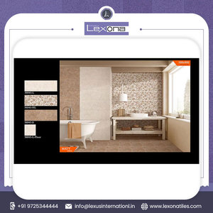 Azulejo de pared de cerámica mate de 30*90cm más vendido para el hogar Villa Hotel decoración estilo moderno de proveedor indio - Product Image 2