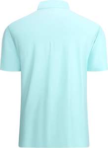 Polo de Golf Unisex de alta calidad, Polo informal de manga corta de secado rápido que absorbe la humedad con impresión Digital personalizada - Product Image 3