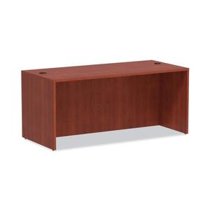 Alera Valencia Series Mueble de recepción recto ALEVA216630MC 65 pulgadas. X 29.5 Pulgadas X 29.63 Pulgadas Cereza Mediana para Uso en Oficina - Product Image 1