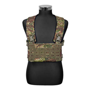 Chaleco táctico por encargo Durable táctico negro Slim Fit chalecos tácticos de negocios a bajo precio Paintball Mag Chest Rig - Product Image 1